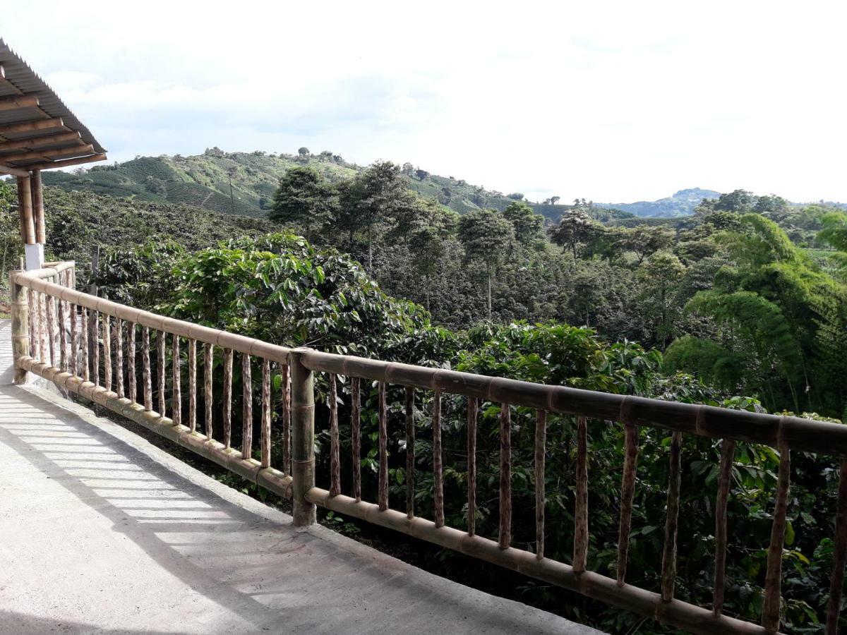 Вилла Hacienda Cafetera La Gaviota Чинчина Экстерьер фото