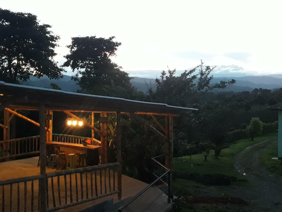 Вилла Hacienda Cafetera La Gaviota Чинчина Экстерьер фото