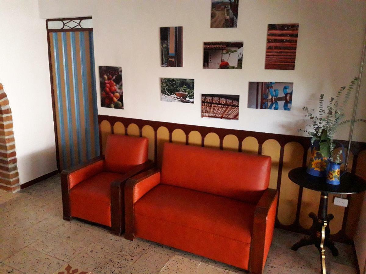 Вилла Hacienda Cafetera La Gaviota Чинчина Экстерьер фото